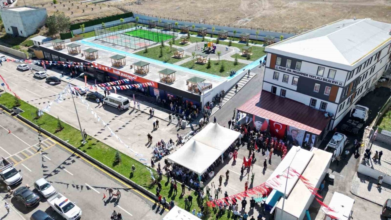 Büyükşehir’in yeni yatırımlarının açılışını Bilal Erdoğan yaptı