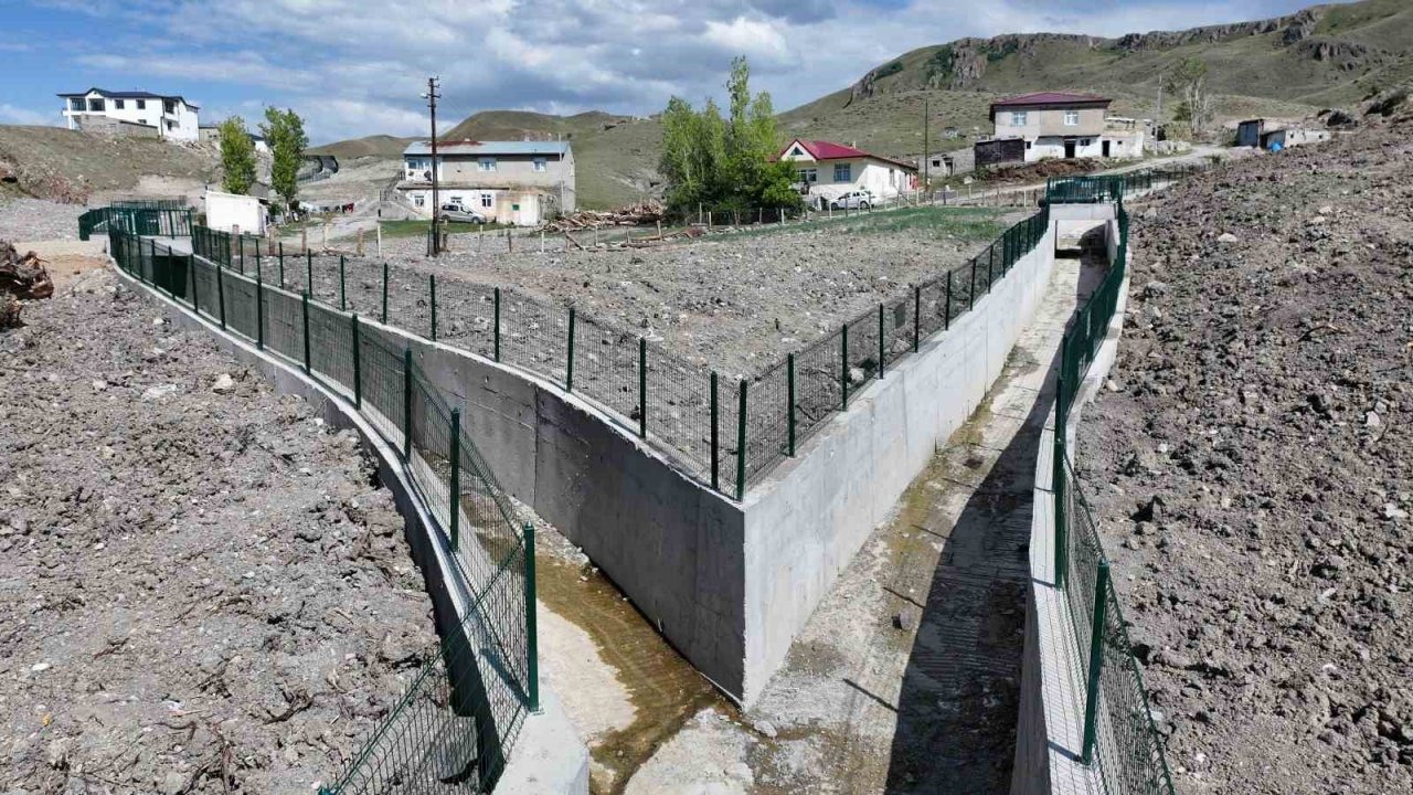 DSİ’den Erzurum’a hayat veren yatırımlar: Taşkınlara karşı güvence
