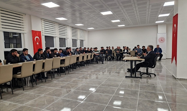 KYK öğrencilerine manevi destek