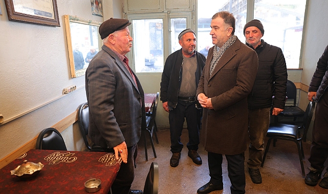 Vali Eldivan Kasaplar Çarşısı’nı ziyaret etti