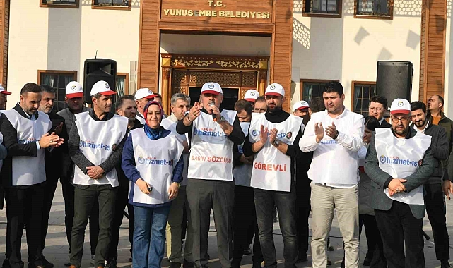 Hizmet-İş Sendikası Genel Başkan Vekili Özdemir: "Sendika olarak üyelerimizin mağdur etme girişimlerine karşı sonuna kadar meydanlardayız"