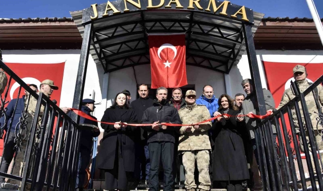 Zigana dağındaki Jandarma karakolu 20 yıl sonra yeniden açıldı