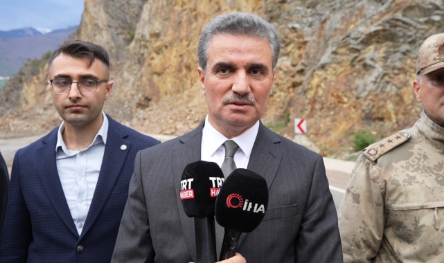 Vali Aydın Baruş: "Torul-Kürtün yolu uzun bir süre kullanılamayabilir"