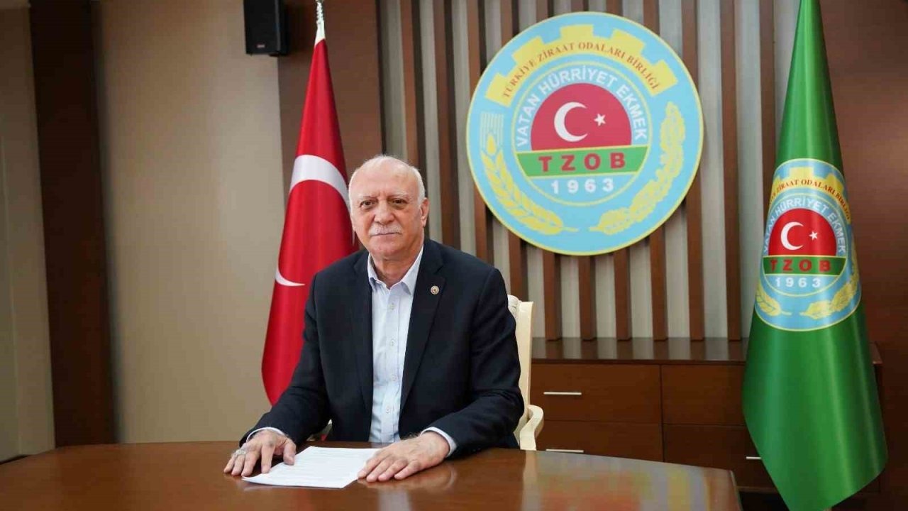 TZOB Başkanı Bayraktar: "Kuraklıktan zarar gören çiftçilerimiz yardım kapsamına alınmalıdır"