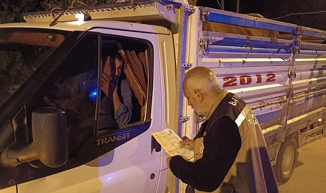 Bayburt'ta kurban sevki denetimleri sürüyor