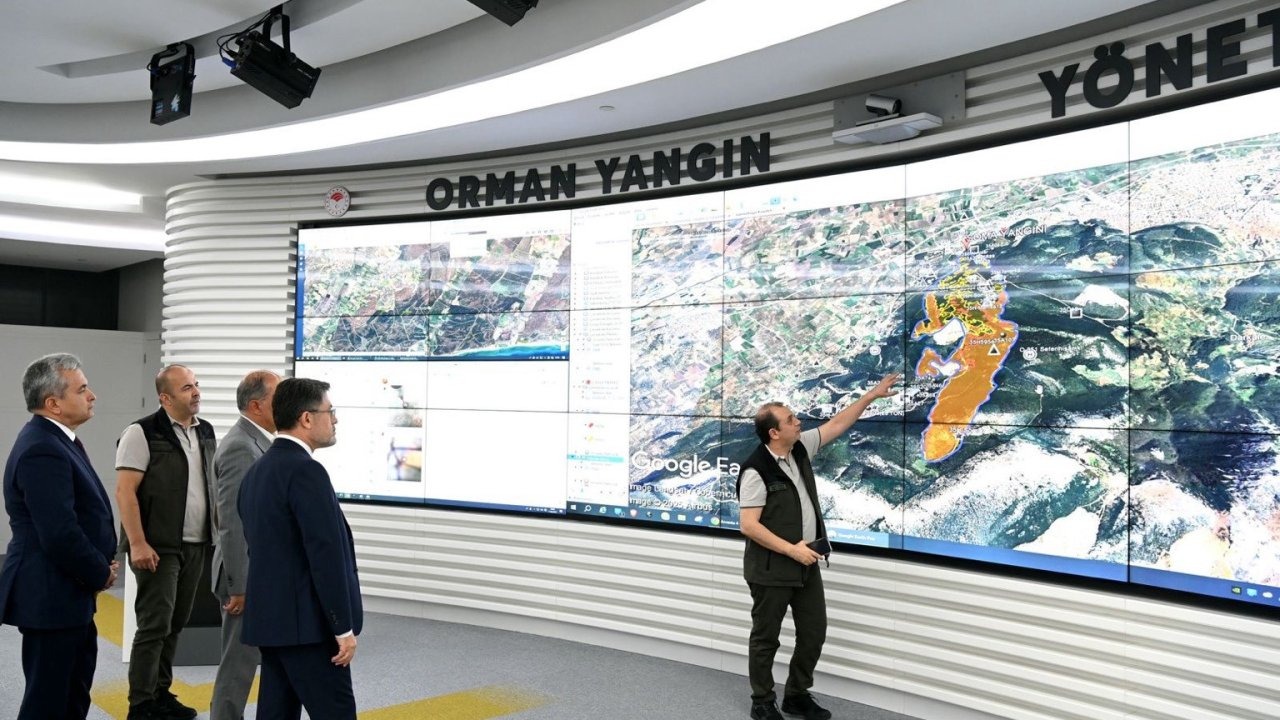 Bakan Yumaklı: "Bugün ülkemizde çıkan 55 orman yangınının 45’ini tamamen kontrol altına aldık"