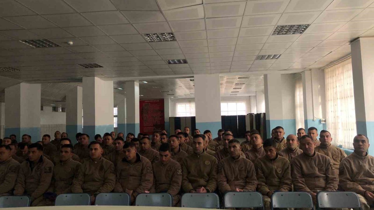 İl Jandarma Komutanlığı personeline organ bağışı eğitimi