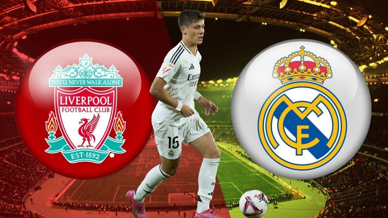 Liverpool Real Madrid maçı ne zaman, hangi kanalda, şifresiz mi? Arda Güler İlk 11'de mi?