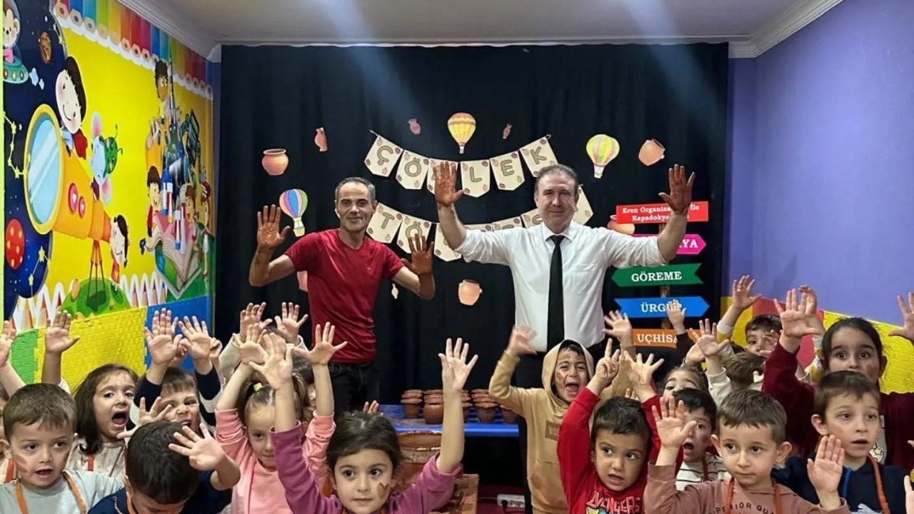 Sinop’ta minikler çömlek sanatıyla tanıştı