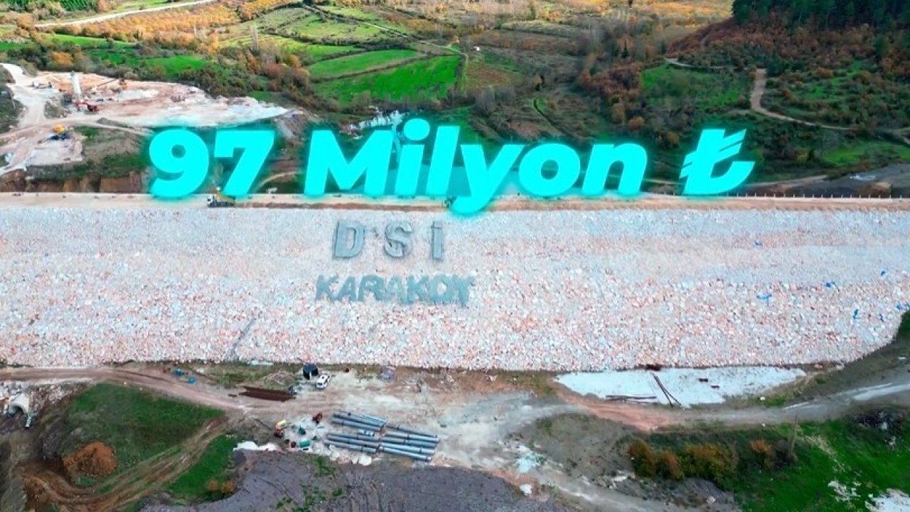Bakan Yumaklı: "Çanakkale-Karaköy Barajı ülke ekonomisine yıllık 97 milyon lira katkı sağlayacak"
