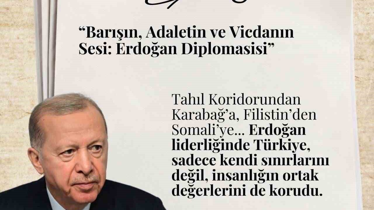 Bakan Tunç: "Cumhurbaşkanımız Recep Tayyip Erdoğan, krizlerin ortasında dengeyi, kaosun içinde adaleti temsil etmektedir"