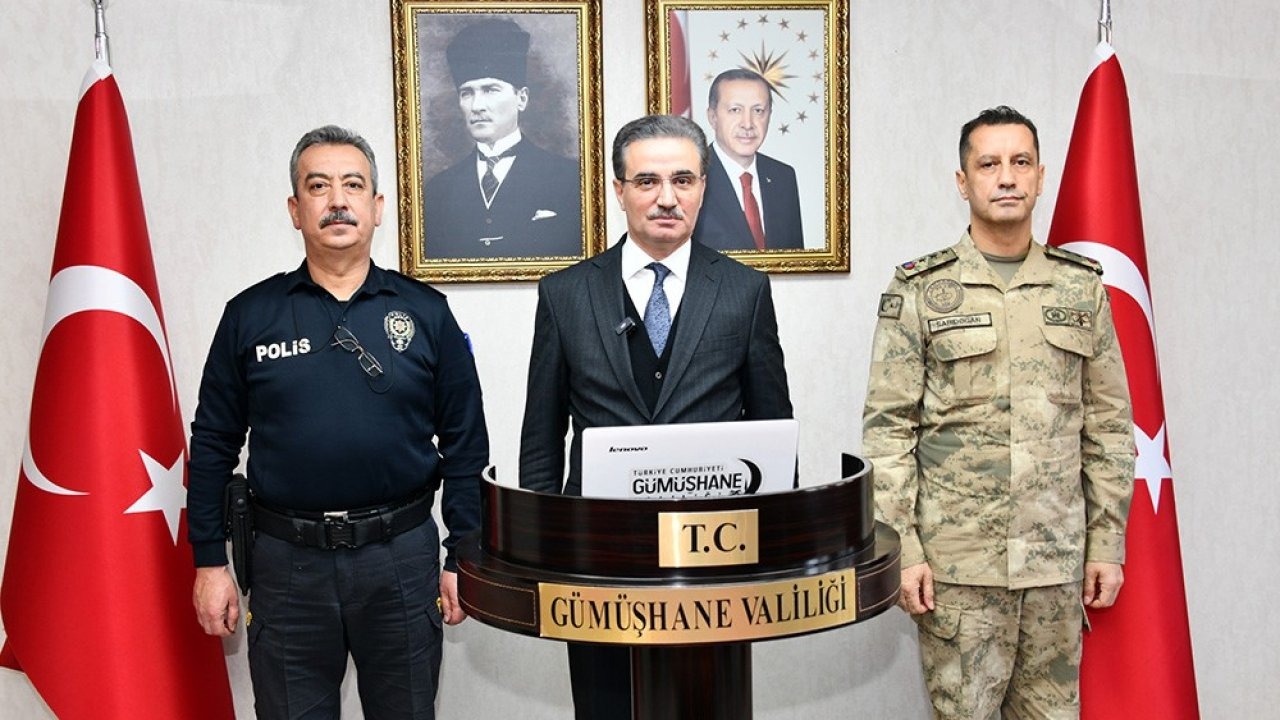 Gümüşhane’de 2025 yılında suç oranları düştü