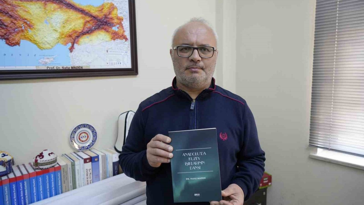 Türkiye’de görülen kuzey ışıkları ilk kez kitaplaştırıldı