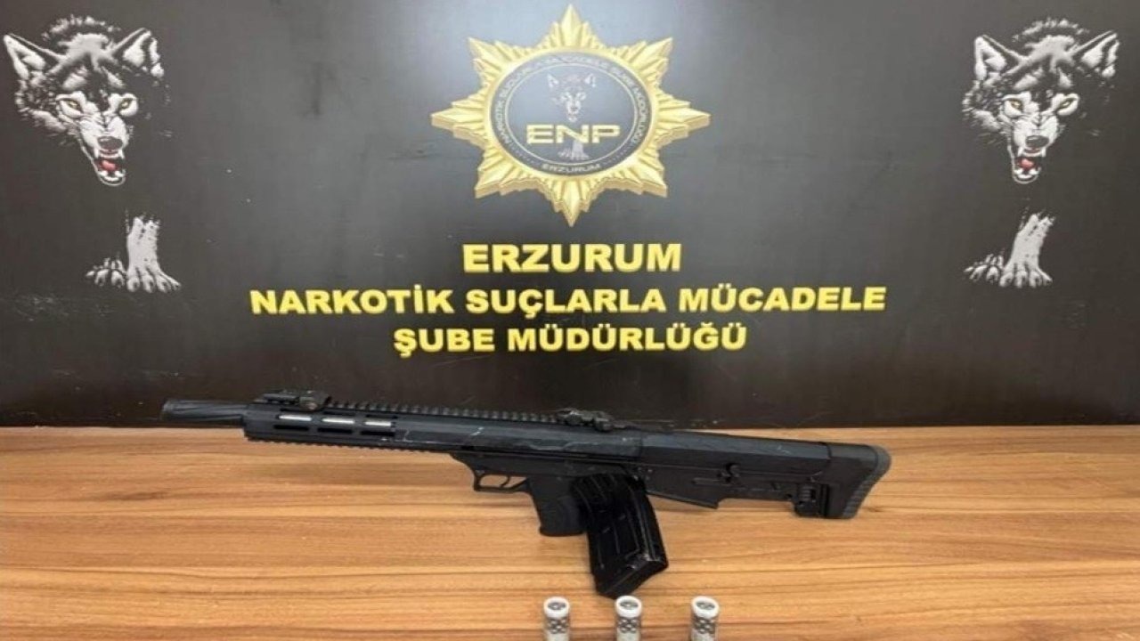 Erzurum’da uyuşturucu operasyonu: 4 tutuklama