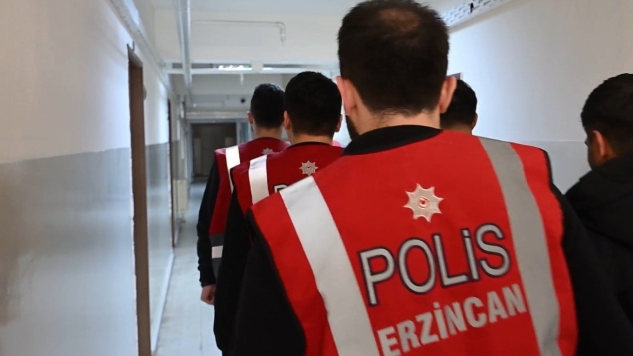 Erzincan’da aranan 7 hükümlü yakalandı