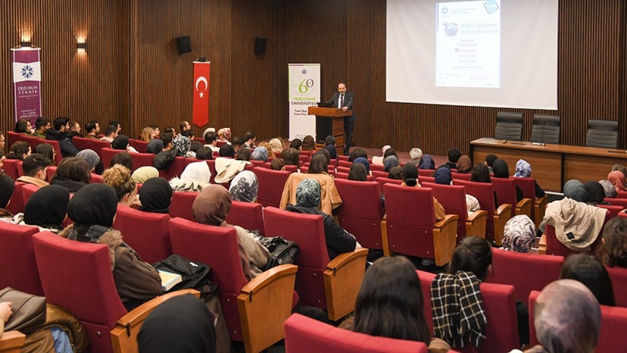 ETÜ’de 14 Mart Tıp Bayramında "Sağlıkta vefa ve etik" paneli