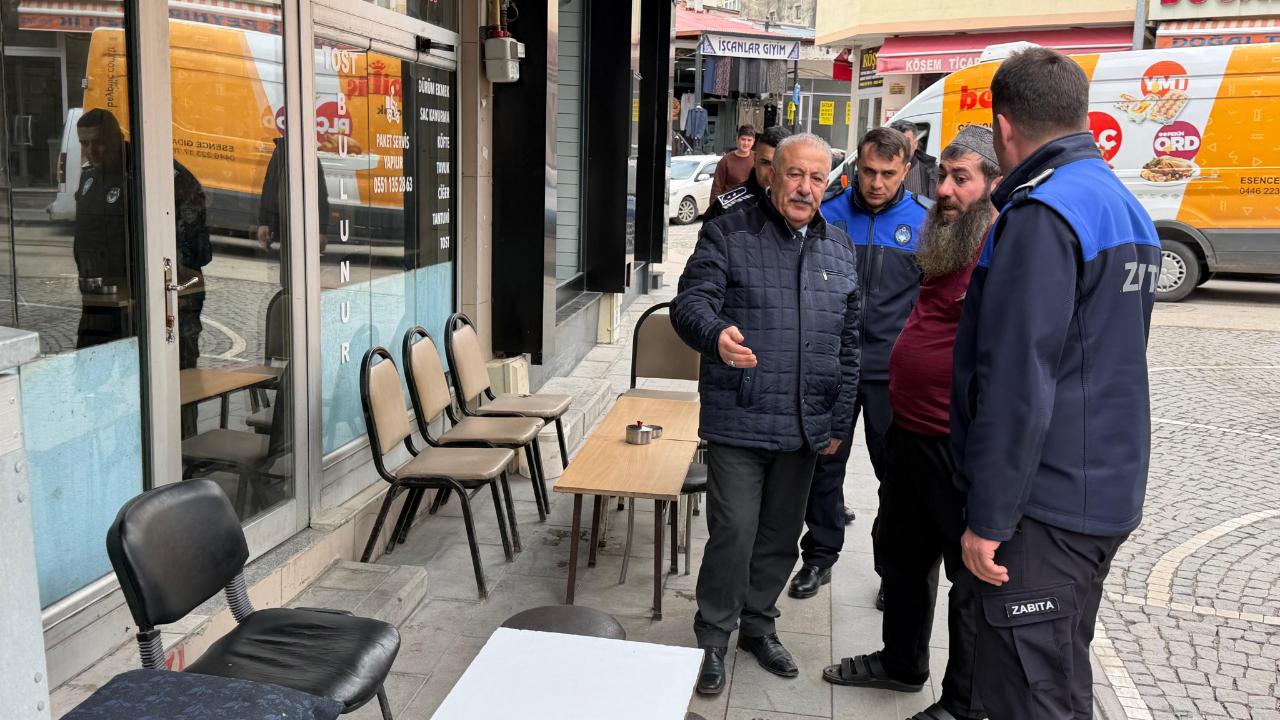 Kaldırım işgalleri için nihayet harekete geçildi