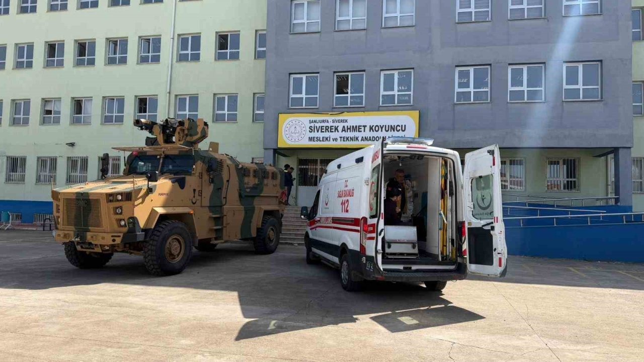 Şanlıurfa’da lisede silahlı saldırı: Yaralılar var