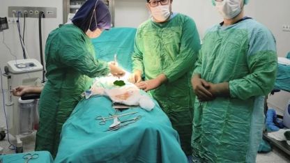 İki hastanın mesanesinden tam 27 taş çıkarıldı