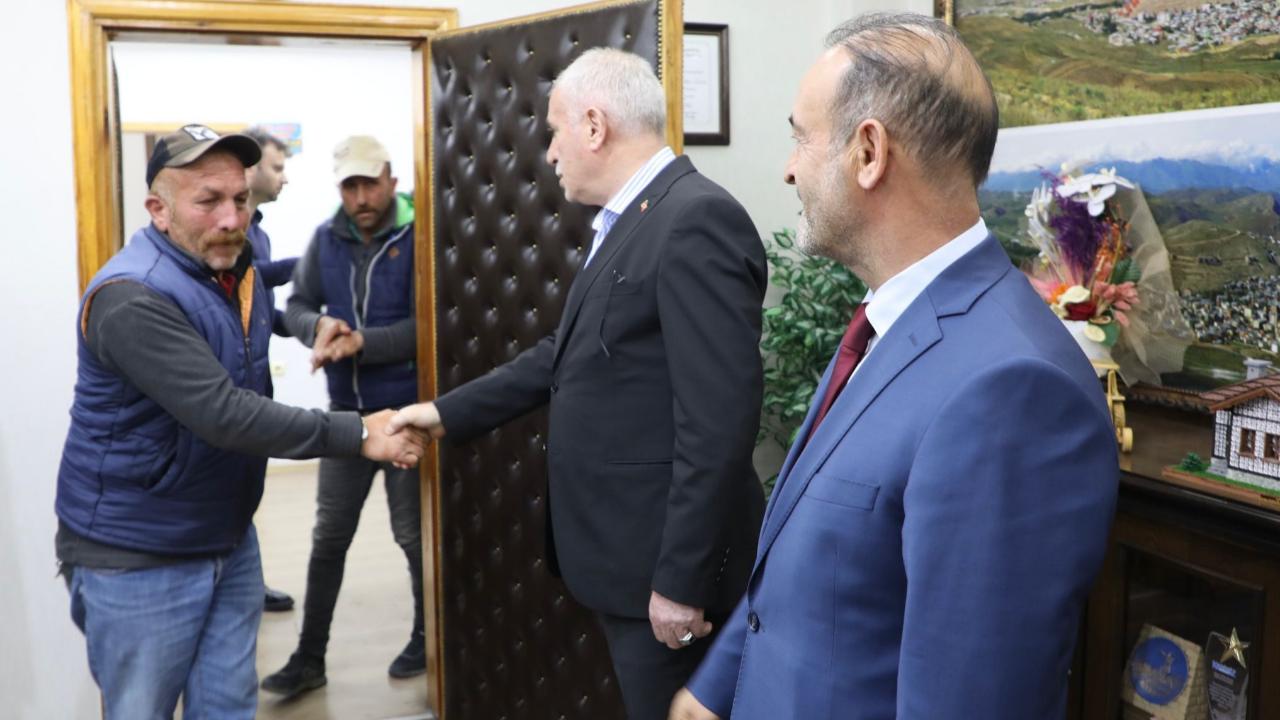 Bayburt Belediyesi’nde erken bayramlaşma