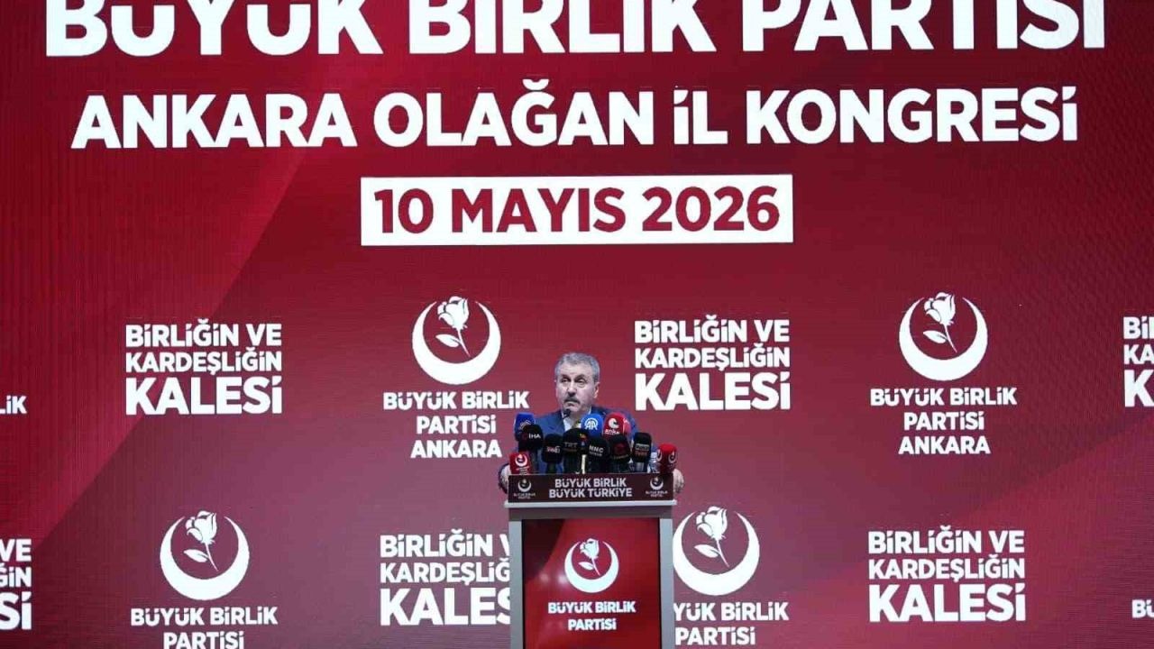 BBP Genel Başkanı Destici: "Emeklimize Kurban Bayramı’nda 10 bin lira ikramiye verelim"