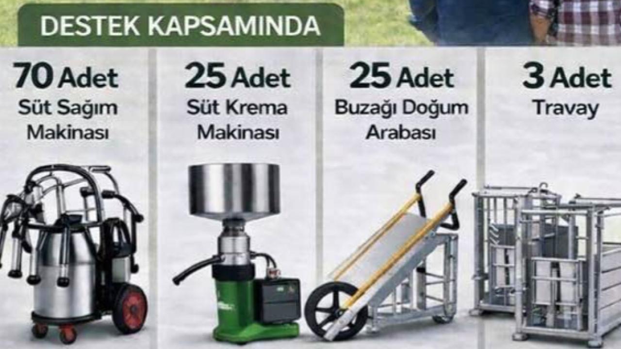 Gökçedere’de hayvancılığa %100 hibe desteği