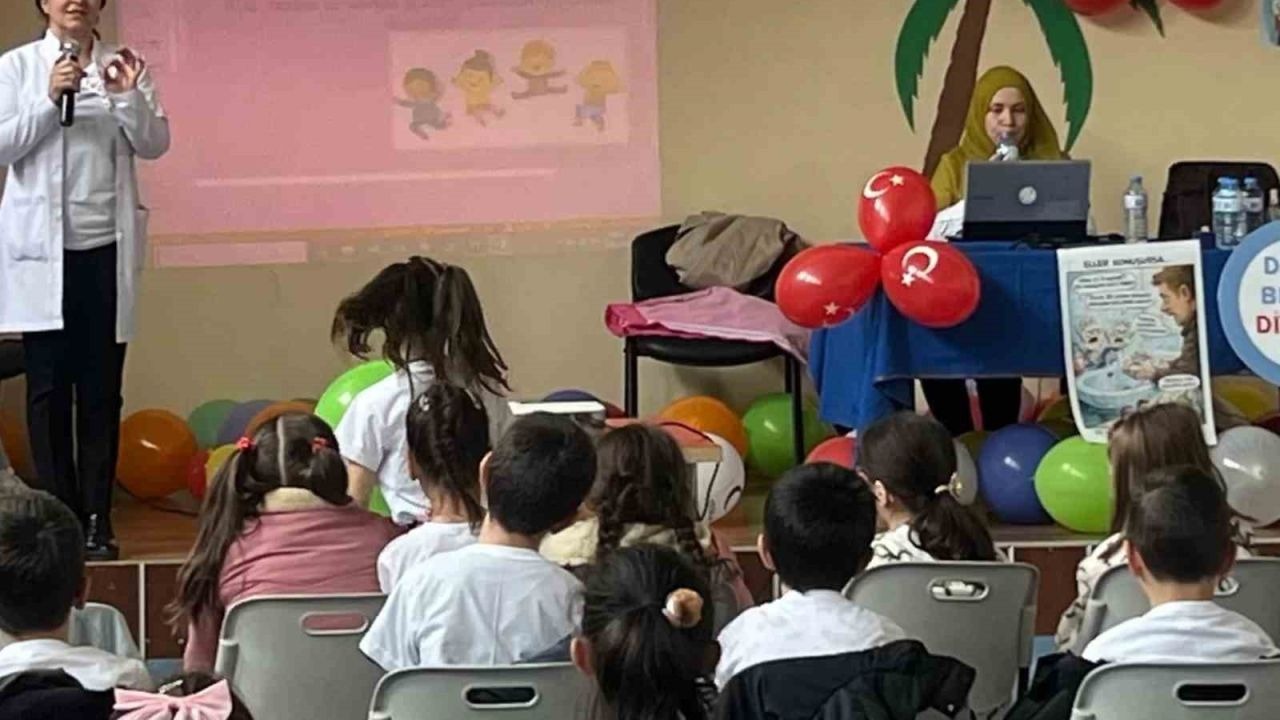 Öğrencilere hijyen ve sağlıklı yaşam eğitimi