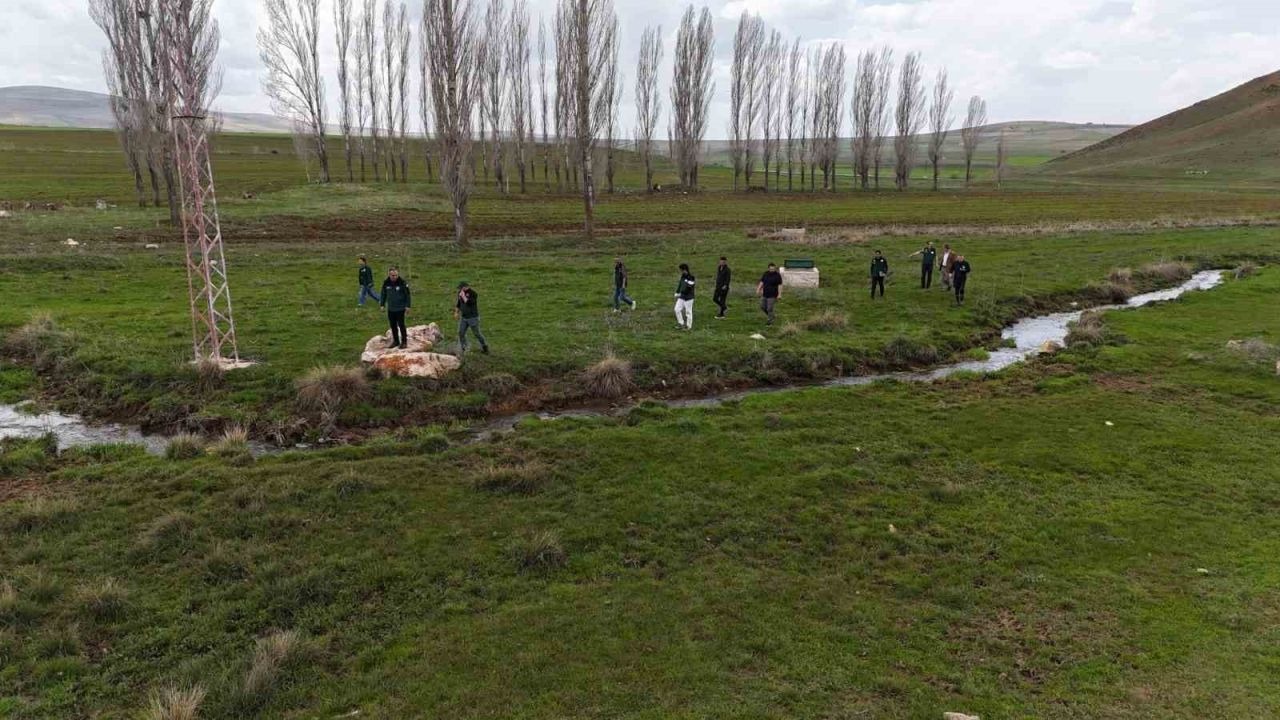 Topraksu Göleti Sulama sahasında inceleme