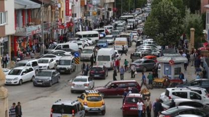 Bayburt yollarındaki araç sayısı belli oldu!