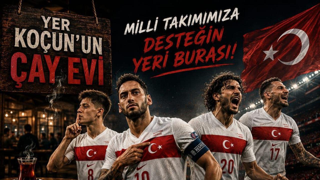 Demirözü'nde örnek program: Milli heyecan birlikte yaşanıyor!