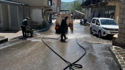 Demirözü’nde temizlik seferberliği