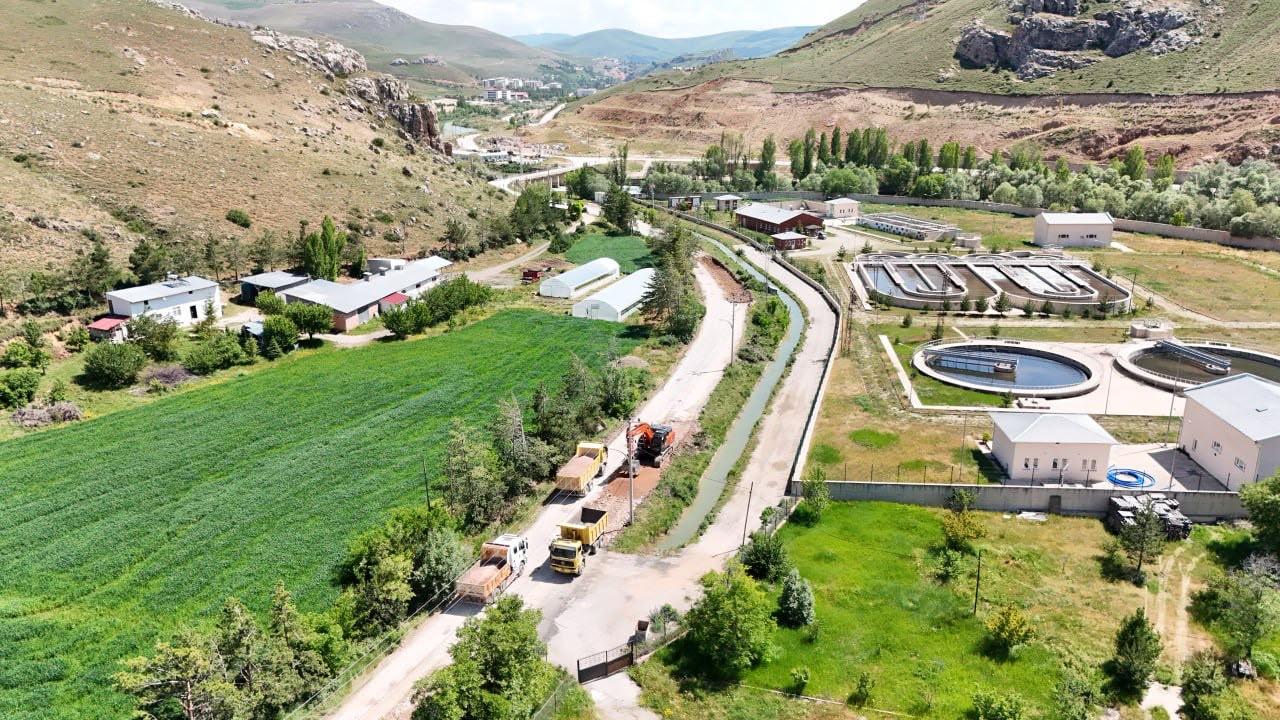 25 köyün kullandığı yolda asfalt çalışması başlatıldı