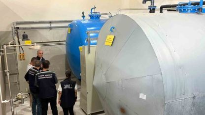 İçme Suyu Arıtma Tesisinde çevre denetimi yapıldı