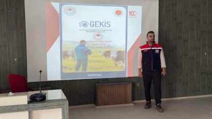 Veteriner hekimlere GEKİS sistemi anlatıldı