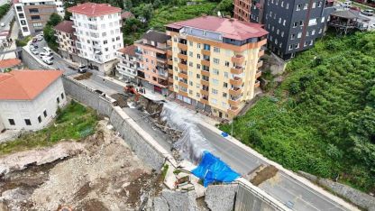 Karadeniz’de istinat duvarı riski büyüyor