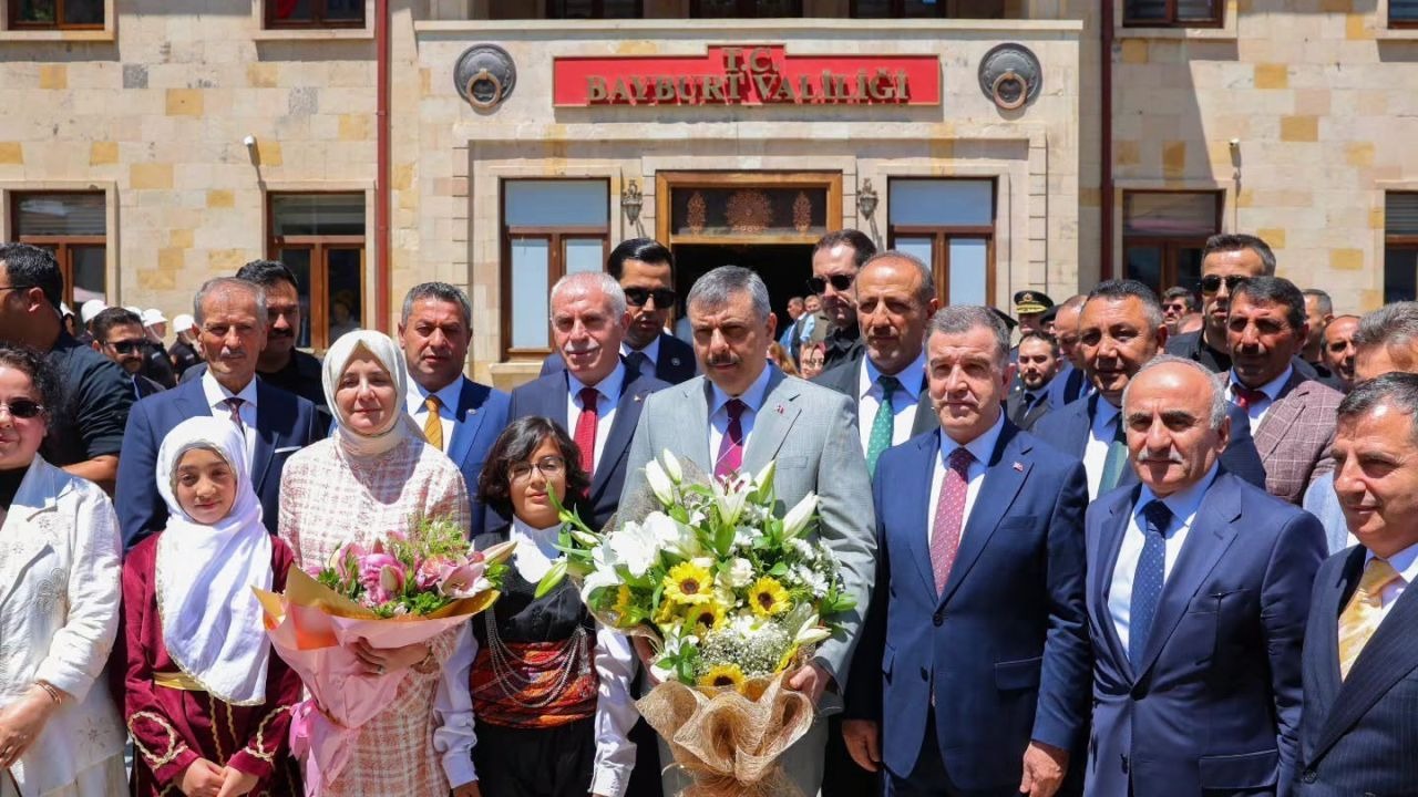 Bakan Çiftçi: Bayburt’un huzuru, Türkiye’nin huzurunun önemli bir parçasıdır