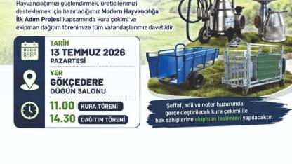 Belediyeden modern hayvancılığa yüzde yüz hibeli destek