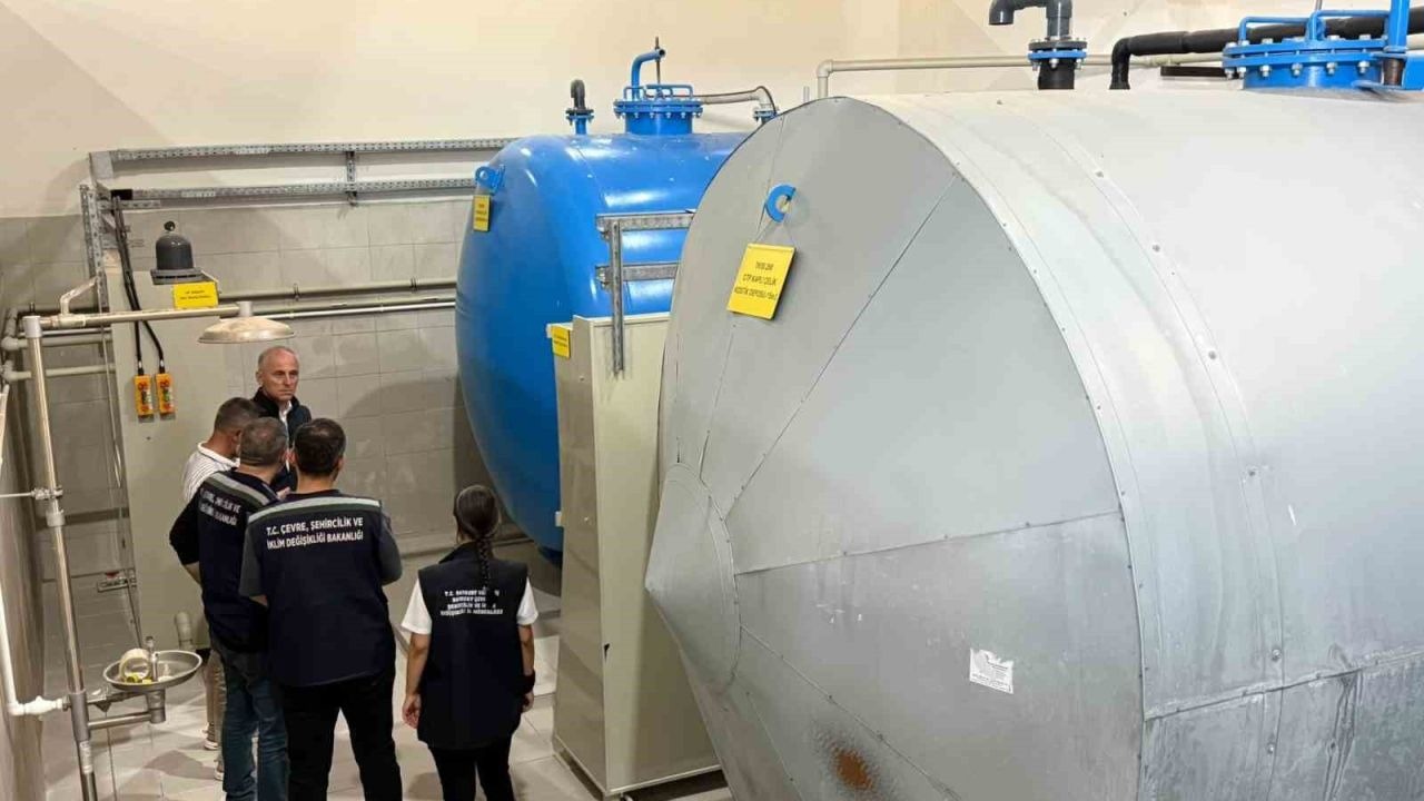İçme Suyu Arıtma Tesisinde çevre denetimi yapıldı