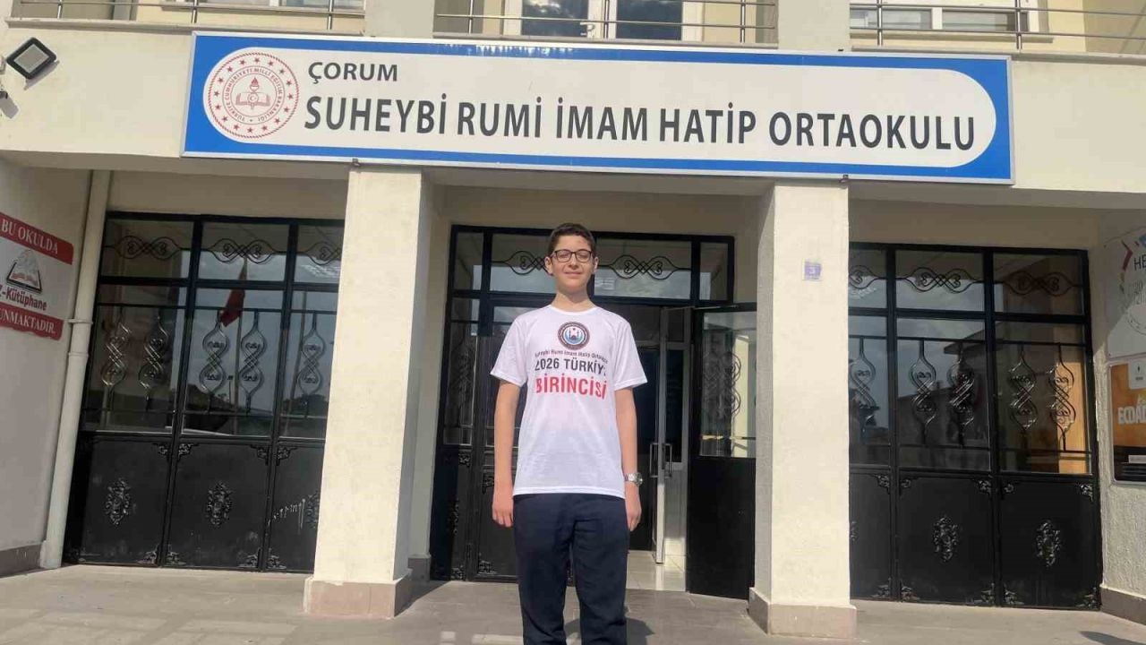 LGS’de Türkiye birincisi olan öğrenci: "Sıkı ve dengeli bir şekilde çalışmaya özen gösterdim"